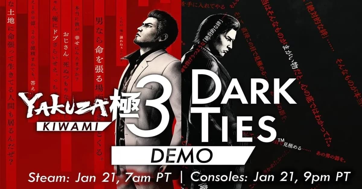 Yakuza Kiwami 3 Demo Drops: Early Access Awaits