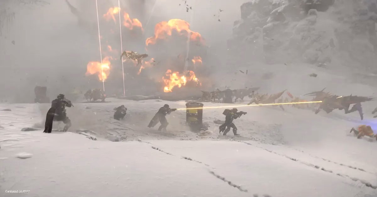Squad coordination in action