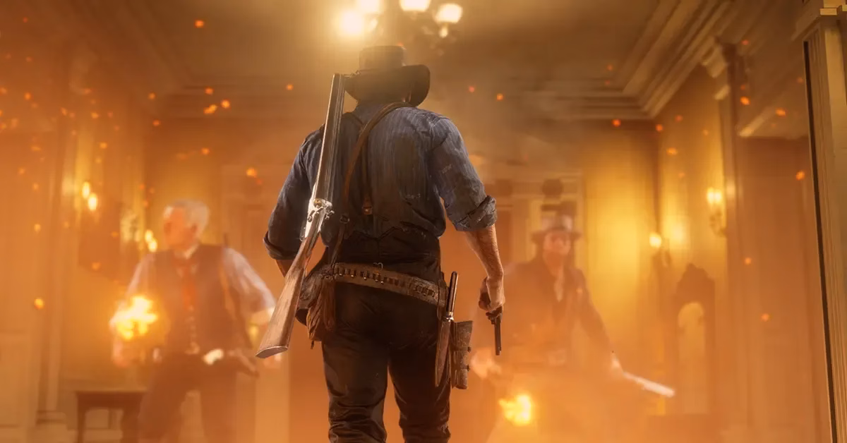 Red Dead Redemption 2 landscape