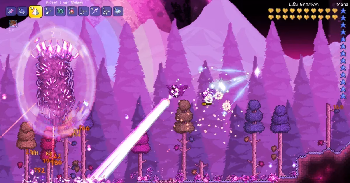 Terraria update content showcase