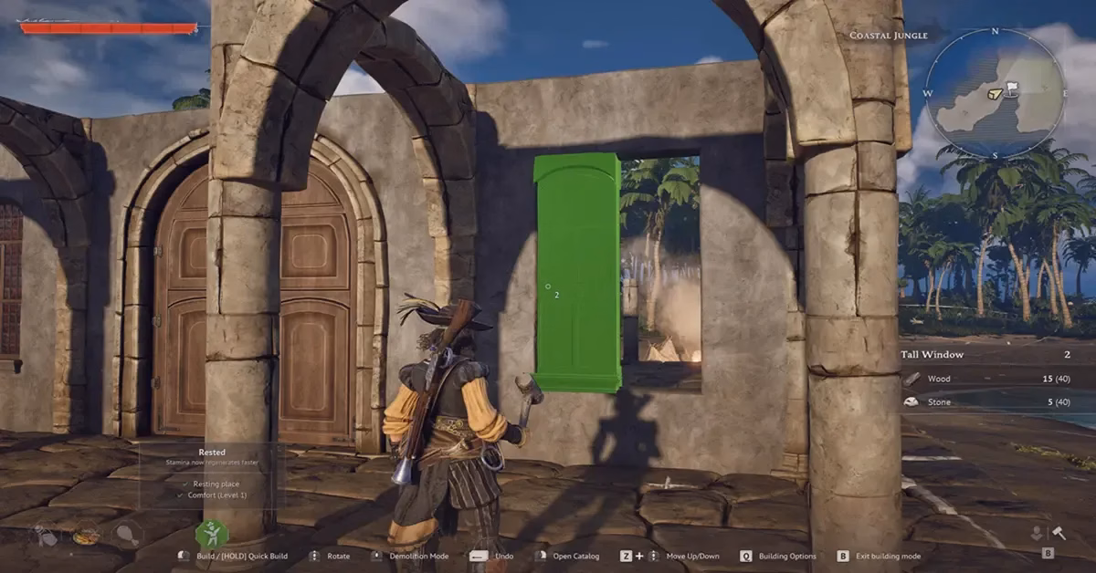 Windrose base building mechanics